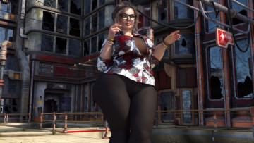 Картинка 3д+графика люди+ people девушка взгляд фон