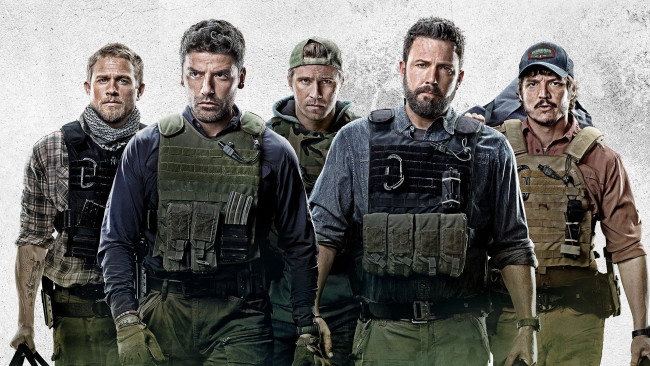 Обои картинки фото triple frontier , 2019, кино фильмы, -unknown , другое, криминал, триллер, боевик, постер, тройная, граница, triple, frontier, бен, аффлек, чарли, ханнэм, оскар, айзек