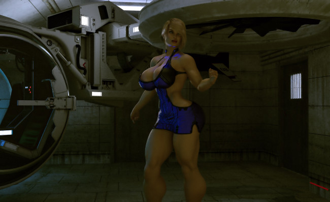 Обои картинки фото 3д графика, фантазия , fantasy, девушка, взгляд, фон