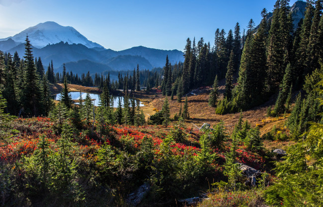 Обои картинки фото природа, горы, простор