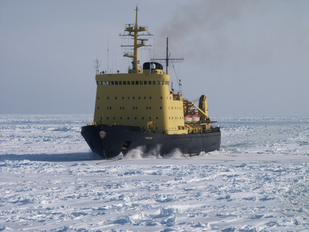 Обои картинки фото красин, корабли, ледоколы, ледокол
