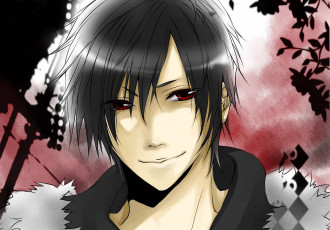 Картинка аниме durarara orihara izaya изая орихара