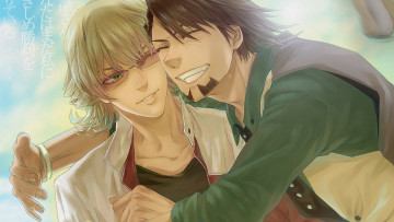 Картинка аниме tiger+and+bunny тигр и кролик