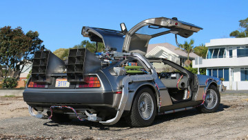Картинка автомобили dmc delorean