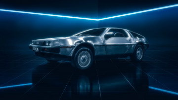 Картинка автомобили dmc delorean