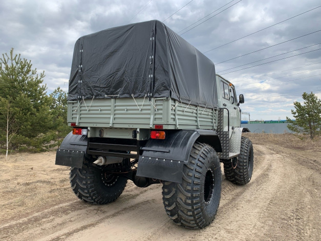 Обои картинки фото техника, вездеходы, снегоболотоход, скб600, фермер, вид, cзади