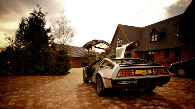 Обои картинки фото автомобили, dmc, delorean