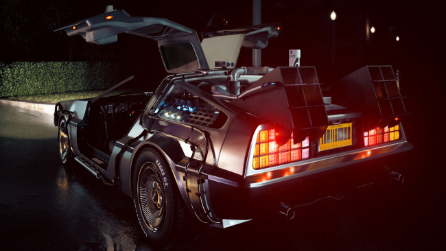 Обои картинки фото автомобили, dmc, delorean