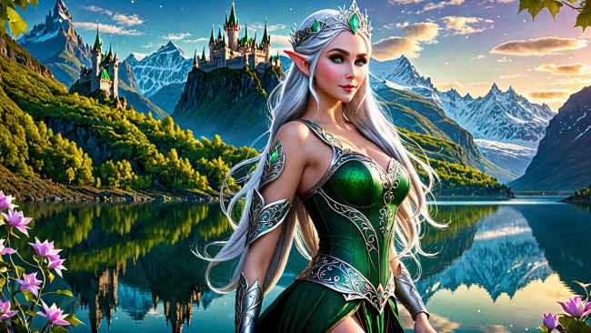 Обои картинки фото фэнтези, эльфы, нейросети, графика, нейроарт, ai, art, нейронные, сети, рисунки, нейро, искусство, нейрографика, graphics, neuroart, neural, networks, drawings, neuro, neurography, created, by, dave