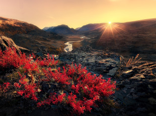 Картинка природа восходы закаты пейзаж