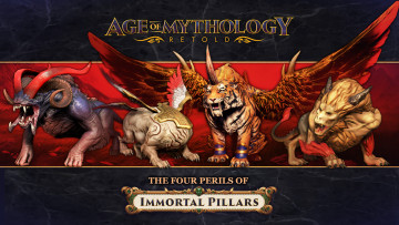 обоя age of mythology,  retold, видео игры, age, of, mythology, retold