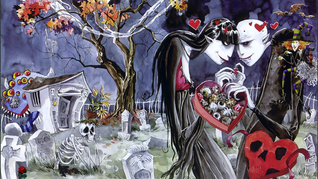 Обои картинки фото 295763, фэнтези, вампиры, любовь, вампиров