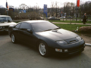 Картинка nissan 300zx автомобили выставки уличные фото