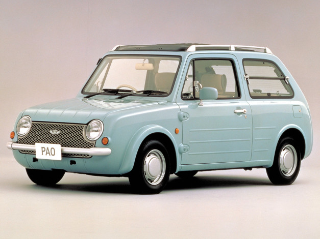 Обои картинки фото nissan, 1987, автомобили, datsun