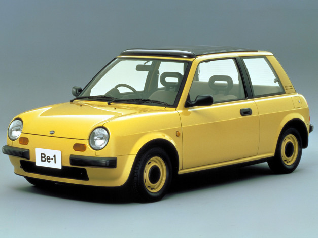 Обои картинки фото nissan, be1, 1985, автомобили, datsun