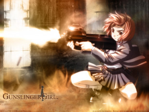 Картинка аниме gun slinger girl