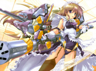 Картинка аниме weapon blood technology