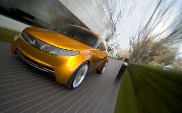 обоя автомобили, mitsubishi