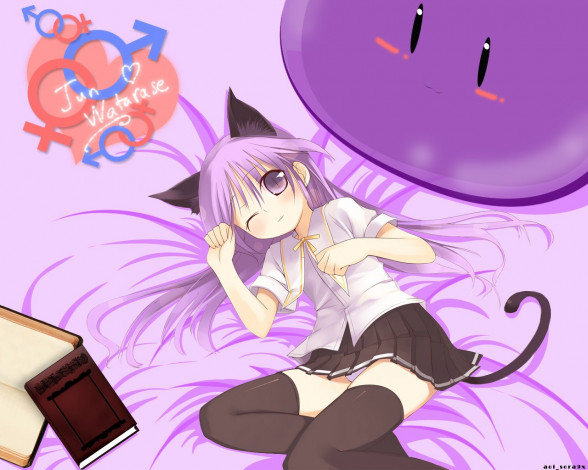 Обои картинки фото аниме, animals