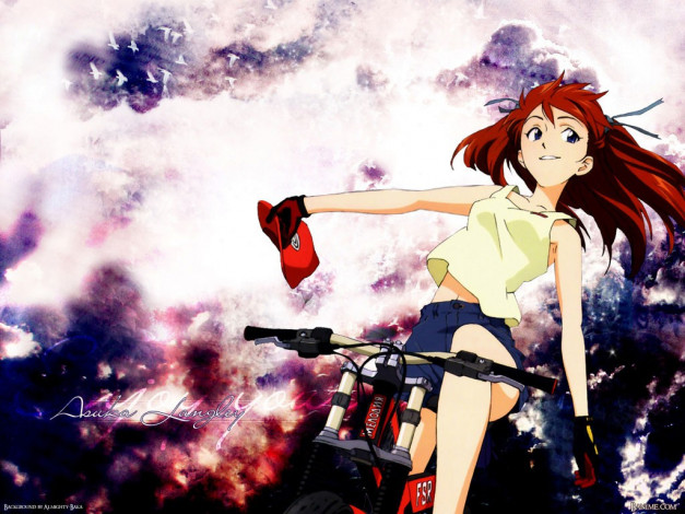 Обои картинки фото аниме, evangelion