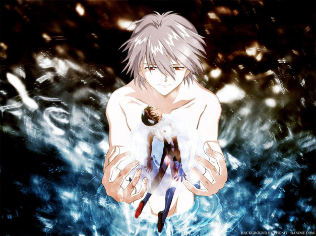 Обои картинки фото аниме, evangelion