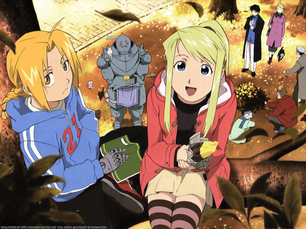 Обои картинки фото аниме, fullmetal, alchemist