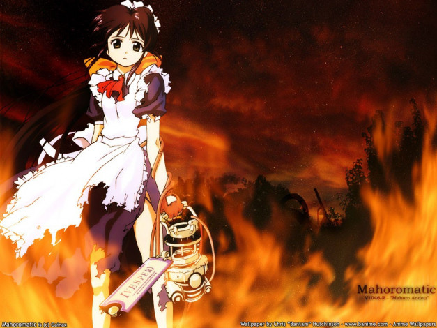 Обои картинки фото аниме, mahoromatic