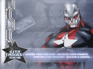 Картинка видео игры city of heroes