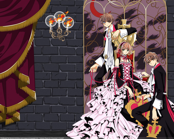 Обои картинки фото аниме, tsubasa, reservoir, chronicles