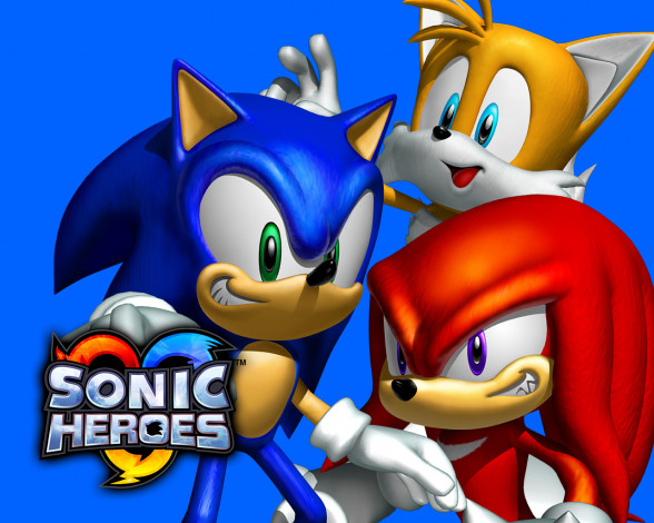 Обои картинки фото видео, игры, sonic, heroes
