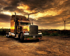 Картинка автомобили peterbilt