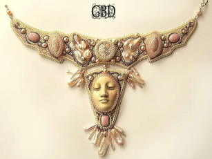 Картинка гузель бакеева жемчужина разное украшения аксессуары веера камея