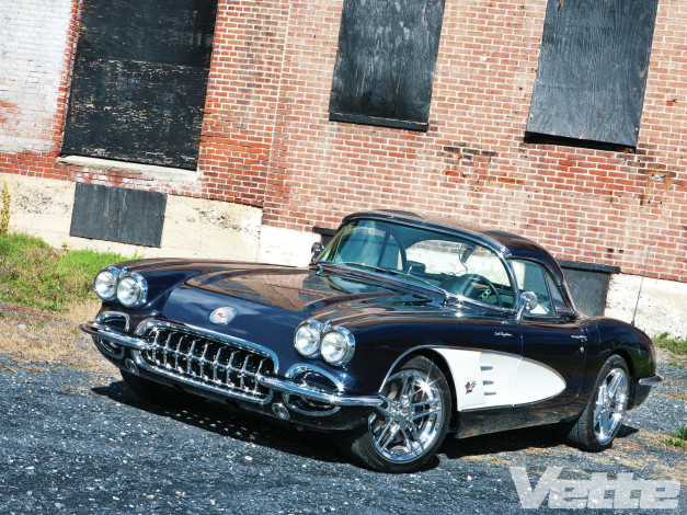 Обои картинки фото автомобили, corvette