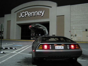 Картинка автомобили dmc delorean