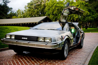Картинка автомобили dmc delorean