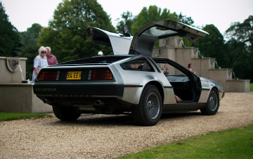 Картинка автомобили dmc delorean