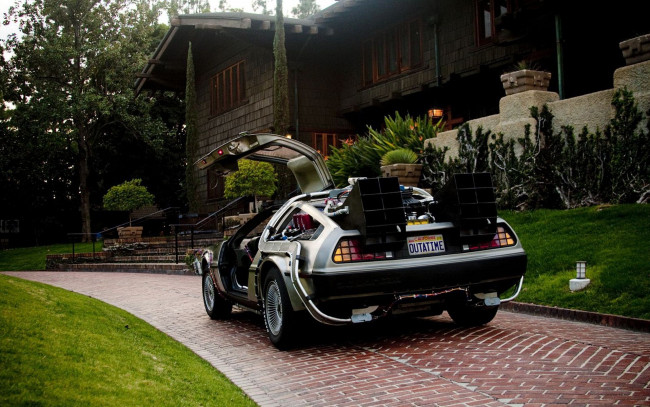 Обои картинки фото автомобили, dmc, delorean