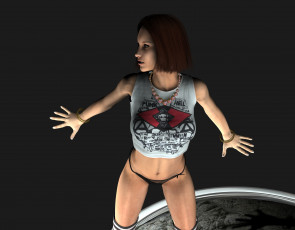 Картинка 3д графика people люди девушка porsche элитные спортивные германия