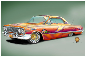 Картинка автомобили рисованные armandomavila