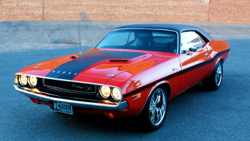 Картинка автомобили dodge challenger 1970