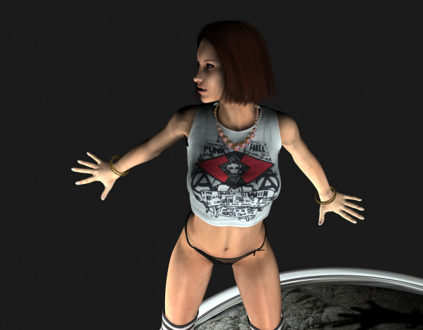 Обои картинки фото 3д, графика, people, люди, девушка, porsche, элитные, спортивные, германия