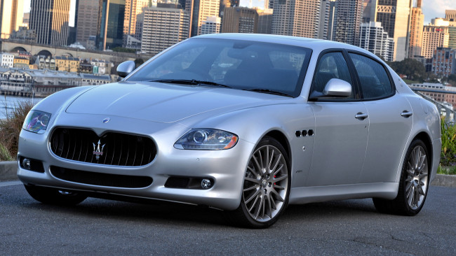Обои картинки фото maserati, quattroporte, автомобили, s, p, a, элитные, эксклюзивные, италия