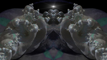 Картинка 3д+графика fractal+ фракталы узор фон цвета