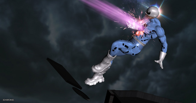 Обои картинки фото panther gir, 3д графика, fantasy , фантазия, супермен