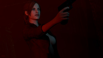 Картинка 3д+графика люди+ people девушка жест взгляд фон