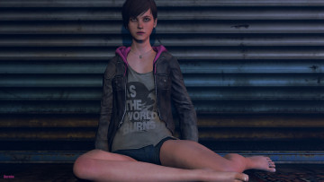 Картинка 3д+графика люди+ people взгляд фон девушка