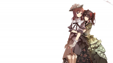 Картинка аниме love+live +school+idol+project nishikino maki yazawa nico ghost арт фон девушки