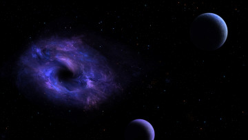 Картинка космос арт планеты звезды вселенная галактика