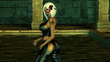 Картинка видео+игры dark+heresy фон взгляд девушка киборг