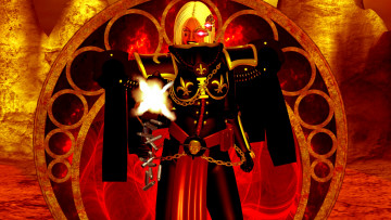 Картинка видео+игры dark+heresy оружие киборг фон взгляд девушка